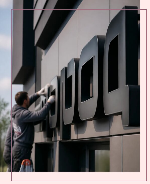 Буквы из ПВХ на заказ в Долгопрудном от 4566 р. | Аванза-Длг