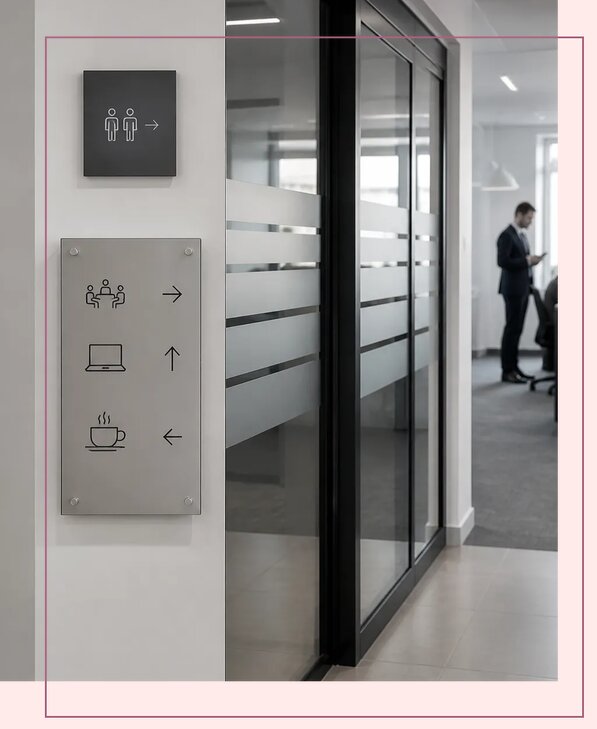 Офисная навигация изготовление и монтаж в Долгопрудном от 12683 р. | Аванза-Длг